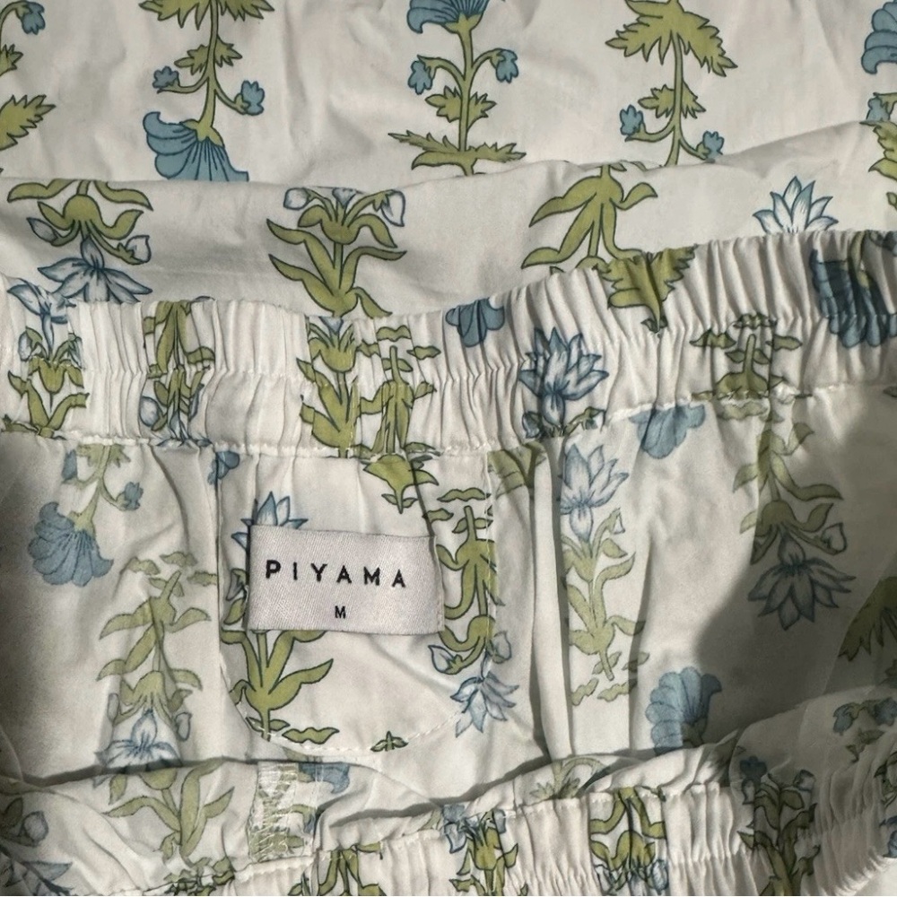 Floral Print Pajama Set - Picture 2 of 3